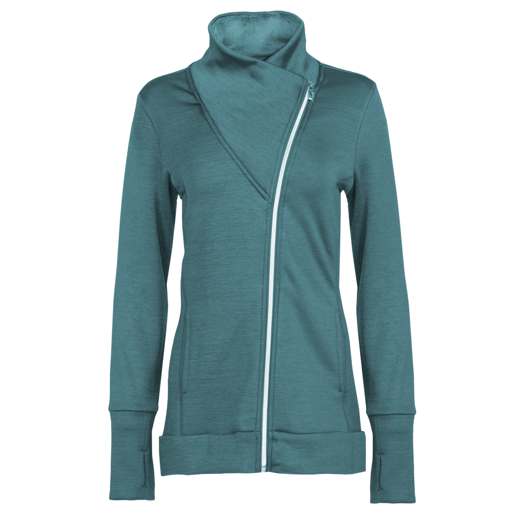 Minx Asymmetrical Zip#color_dark-harbor